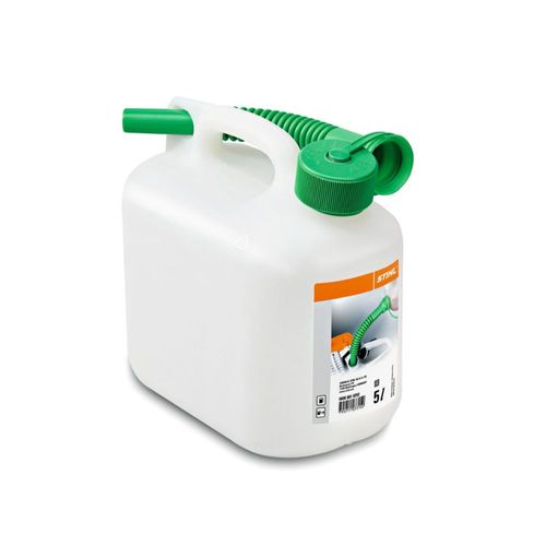 Bidón transparente para combustible, de 5L